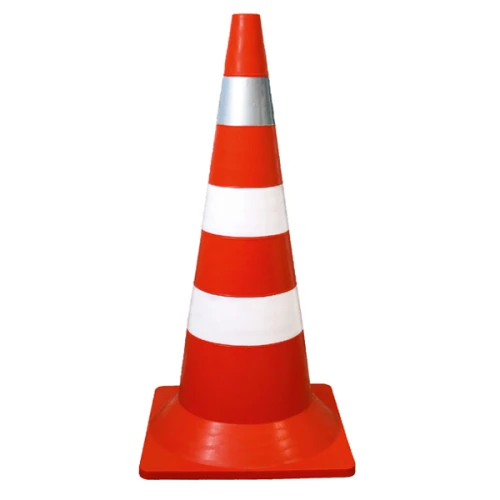 Конус сигнальный 750 КС-3.4 (светоотражающая+белая полоса)