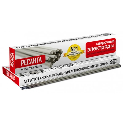 Сварочный рутиловый электрод Ресанта МР-3 d=2,0мм, 1 кг