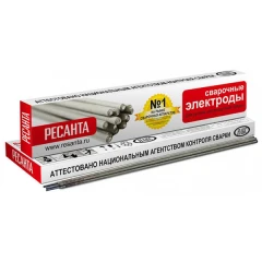 Сварочный рутиловый электрод Ресанта МР-3 d=2,5мм, 3 кг