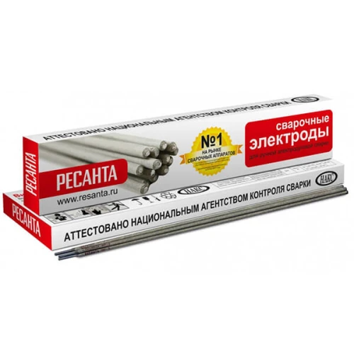 Сварочный рутиловый электрод Ресанта МР-3 d=3,0мм, 3 кг