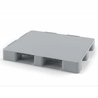 Поддон полимерный сплошной 1200х1000х150 мм на 3 полозьях