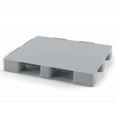 Поддон полимерный сплошной 1200х1000х150 мм на 3 полозьях