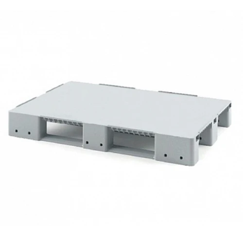 Паллет пластиковый сплошной 1200х800х150 мм без бортика