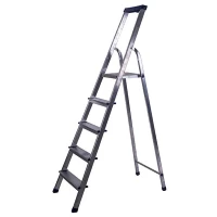 Стремянка алюминиевая с органайзером 5 ступеней STAIRS