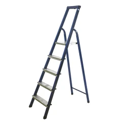 Стремянка стальная с органайзером 5 ступеней STAIRS