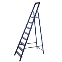 Стремянка стальная с органайзером 8 ступеней STAIRS