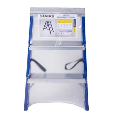 Стремянка стальная двухсторонняя 3 ступени STAIRS