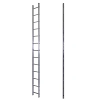 Лестница алюминиевая односекционная приставная 13 ступеней STAIRS