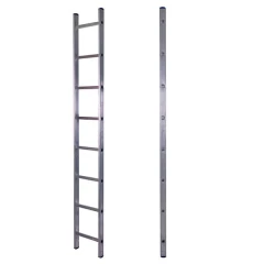 Лестница алюминиевая односекционная приставная 8 ступеней STAIRS