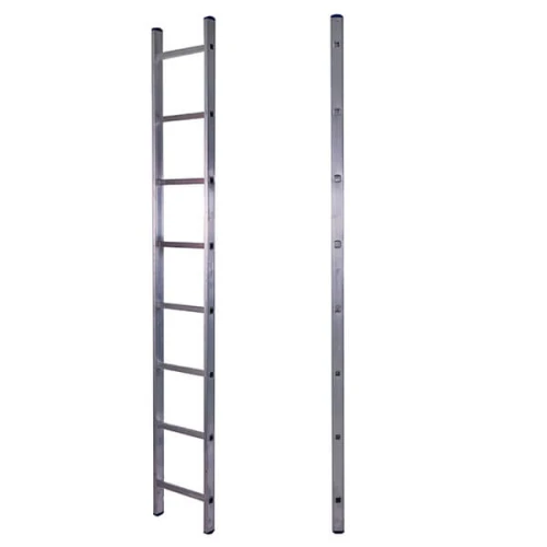 Лестница алюминиевая односекционная приставная 8 ступеней STAIRS