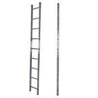 Лестница алюминиевая односекционная приставная 9 ступеней STAIRS