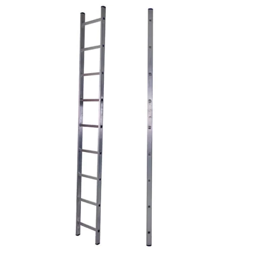 Лестница алюминиевая односекционная приставная 9 ступеней STAIRS