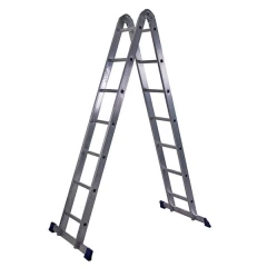 Лестница алюминиевая трансформер 2х7 ступеней STAIRS