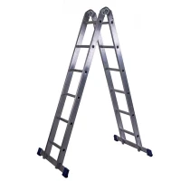 Лестница алюминиевая трансформер 2х6 ступеней STAIRS
