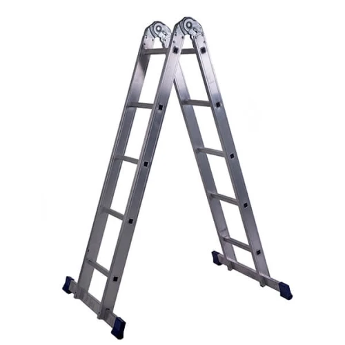 Лестница алюминиевая трансформер 2х5 ступеней STAIRS