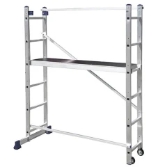 Лестница помост универсальная алюминиевая STAIRS