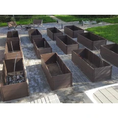 Доска из ДПК NauticPrime для грядок, клумб 150х25х2950 мм, венге