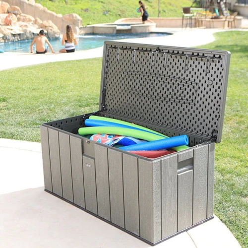 Сундук WoodLook 151x72x69 серый