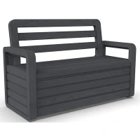 Сундук-лавочка Toomax 133x58x89 антрацит