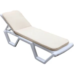 Матрас для шезлонга, бежевый