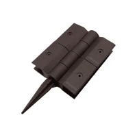 Шарнир для клумбы Holzhof 25х150 мм пластик, коричневый