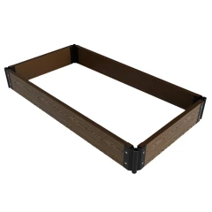 Шарнир для клумбы Holzhof 25х150 мм пластик, коричневый