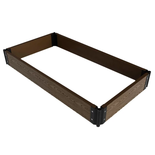 Шарнир для клумбы Holzhof 25х150 мм пластик, коричневый