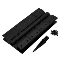 Шарнир для клумбы Holzhof 30х300 мм пластик, чёрный