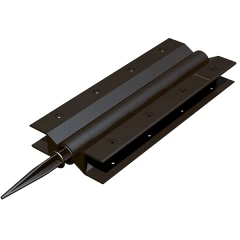 Шарнир для клумбы Holzhof 30х300 мм пластик, коричневый