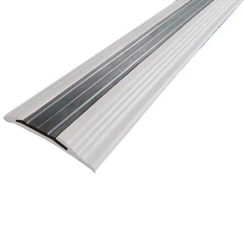 Противоскользящая алюминиевая полоса NoSlipper 2,7 м белый