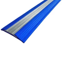 Противоскользящая алюминиевая полоса NoSlipper 2,7 м синий