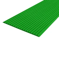 Противоскользящая тактильная направляющая самоклеящаяся полоса 80 мм, 25 м зеленый