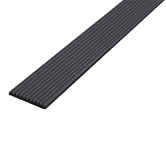 Противоскользящая тактильная ЗПОУ самоклеящаяся полоса 30 мм, 10 м черный