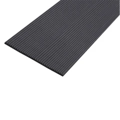 Противоскользящая тактильная ЗПОУ самоклеящаяся полоса 100 мм, 10 м черный