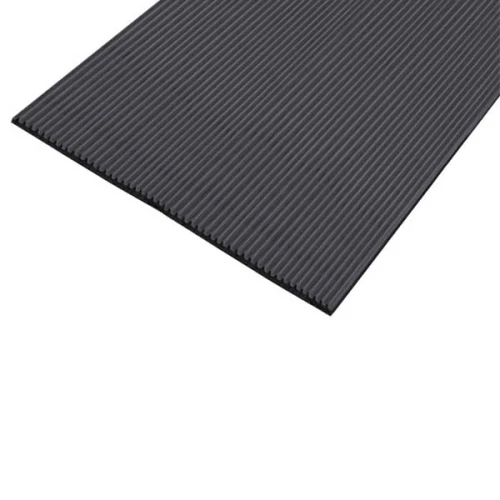 Противоскользящая тактильная ЗПОУ самоклеящаяся полоса 150 мм, 10 м черный