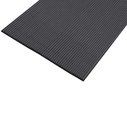 Противоскользящая тактильная ЗПОУ самоклеящаяся полоса 200 мм, 10 м черный