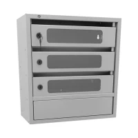 Почтовый ящик в подъезд Орион Престиж М 3-х секционный