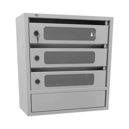 Почтовый ящик в подъезд Орион Престиж М 3-х секционный