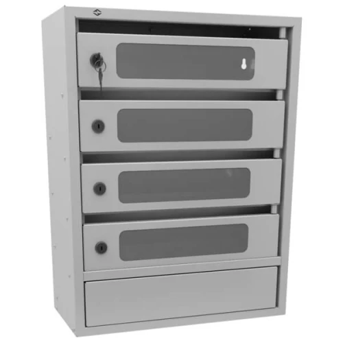 Почтовый ящик в подъезд Орион Престиж М 4-х секционный