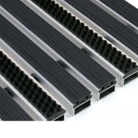 Придверная грязезащитная решетка Алса щетка+резина+резина