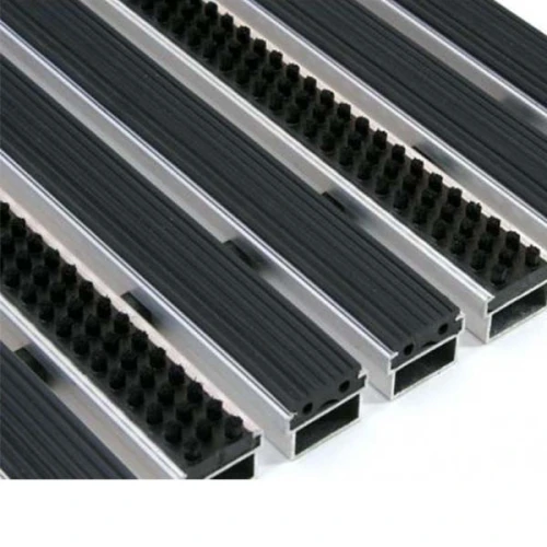 Придверная грязезащитная решетка Алса щетка+резина+резина