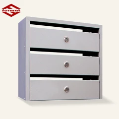 Почтовый ящик в подъезд Оптима Компакт 3-х секционный