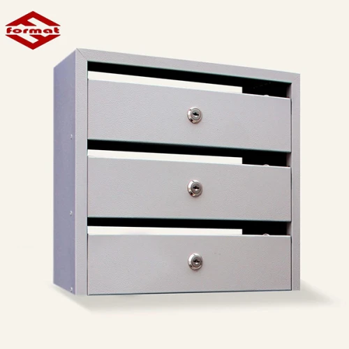 Почтовый ящик в подъезд Оптима Компакт 3-х секционный