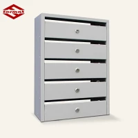 Почтовый ящик в подъезд Оптима Компакт 5-ти секционный