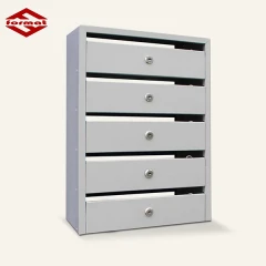 Почтовый ящик в подъезд Оптима Компакт 5-ти секционный