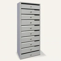 Почтовый ящик в подъезд Оптима Компакт 10-ти секционный