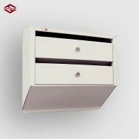 Почтовый ящик в подъезд Оптима Люкс 2-х секционный