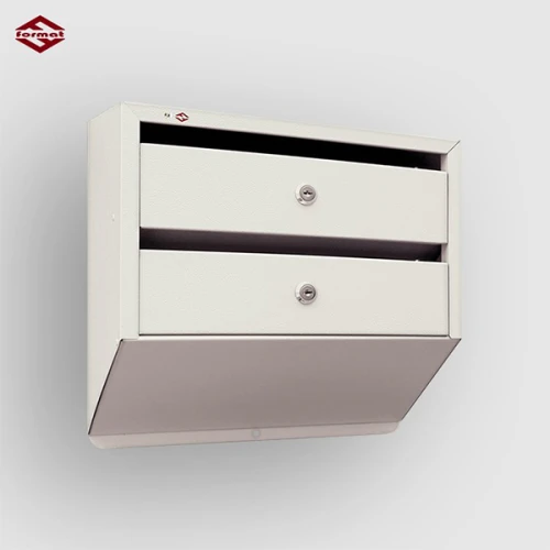 Почтовый ящик в подъезд Оптима Люкс 2-х секционный