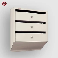 Почтовый ящик в подъезд Оптима Люкс 3-х секционный