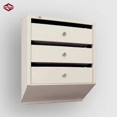 Почтовый ящик в подъезд Оптима Люкс 3-х секционный